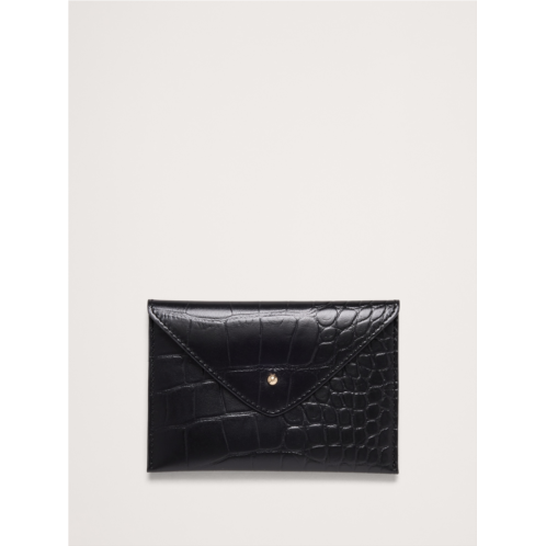 Bananarepublic Leather Mini Envelope Pouch