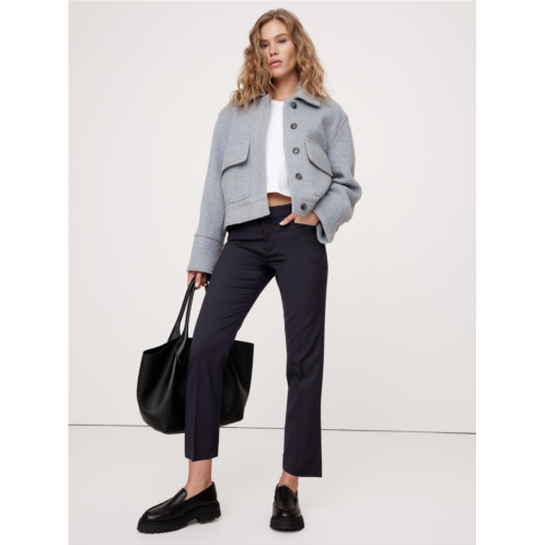 Bananarepublic Siena Slim Italian Wool Ankle Pant