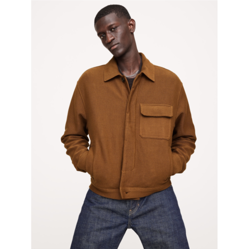 Bananarepublic French Terry Shirt Jacket