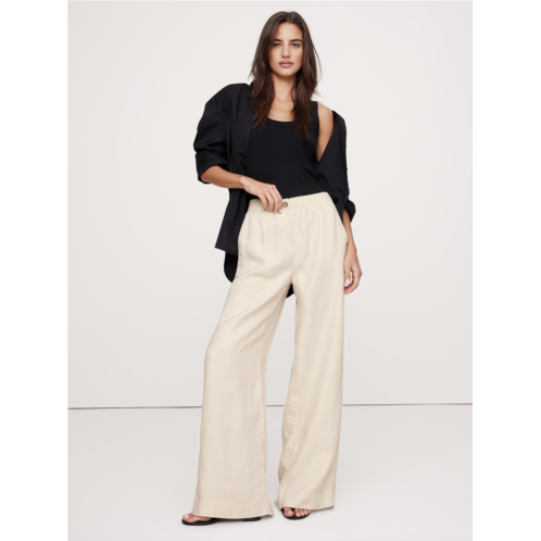 Bananarepublic Linen Pull-On Pant