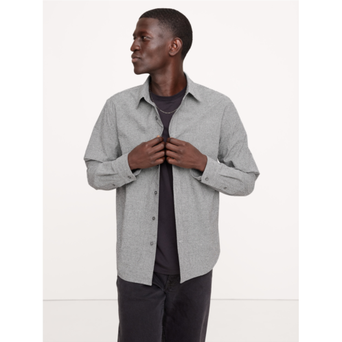 Bananarepublic Standard-Fit Lightweight Textured Shirt