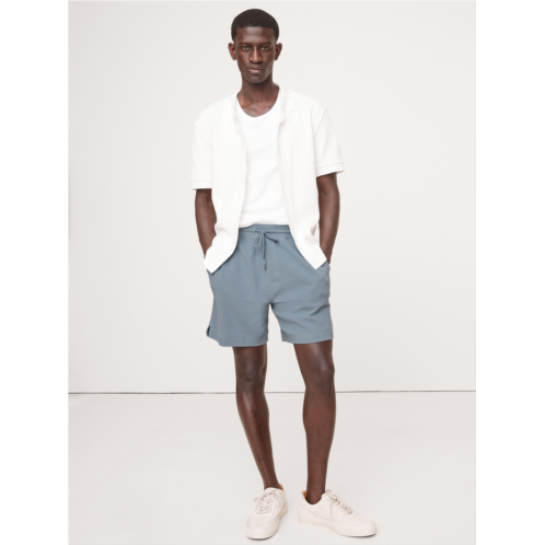 Bananarepublic 6 Waffle-Knit Pull-On Short