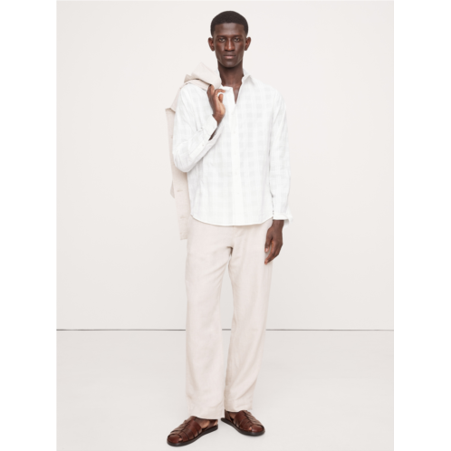 Bananarepublic Standard-Fit Lightweight Textured Shirt