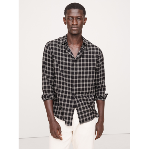 Bananarepublic Standard-Fit Lightweight Textured Shirt