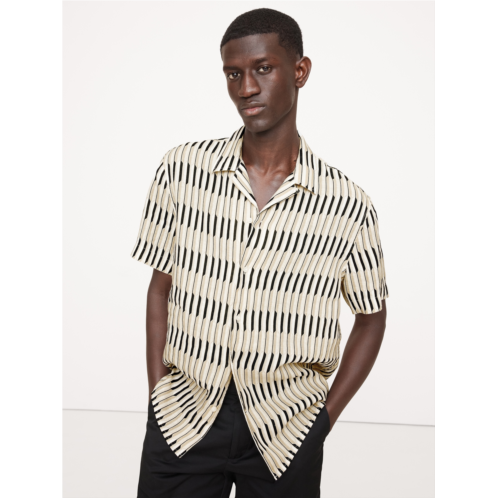 Bananarepublic Standard-Fit Linen Resort Shirt