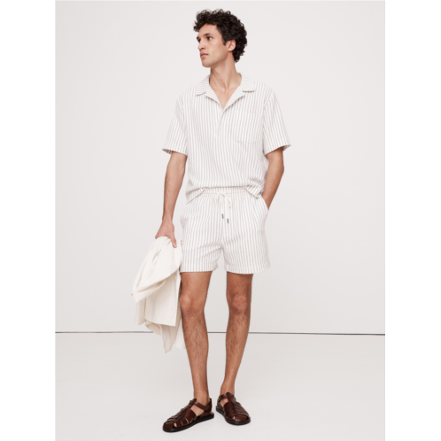Bananarepublic Stripe Terry Polo