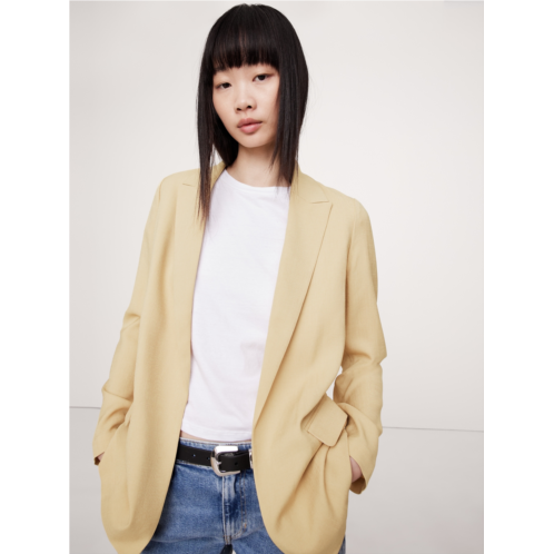 Bananarepublic Drapey-Twill Blazer
