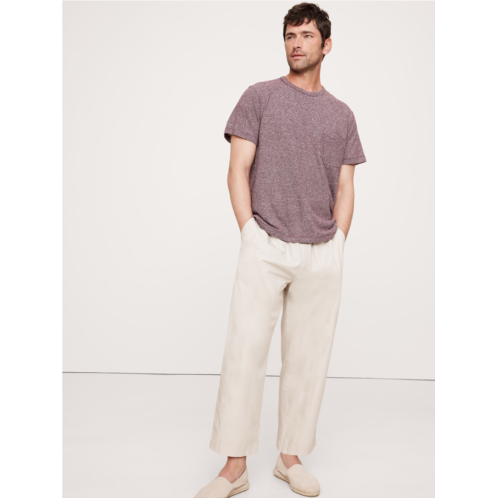 Bananarepublic Boxy Linen-Cotton T-Shirt