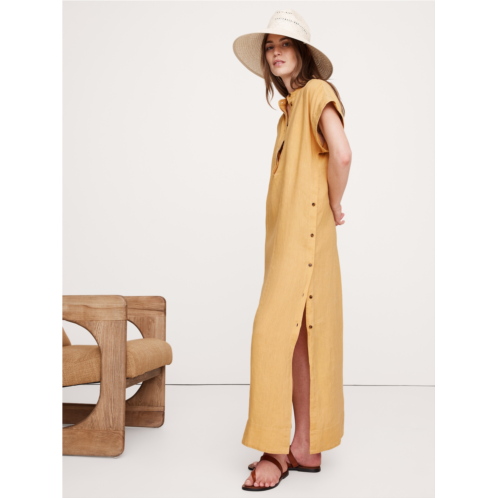 Bananarepublic Linen Kaftan Maxi Dress