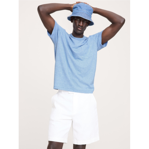 Bananarepublic Boxy Linen-Cotton T-Shirt