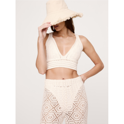 Bananarepublic Cotton Crochet Bralette