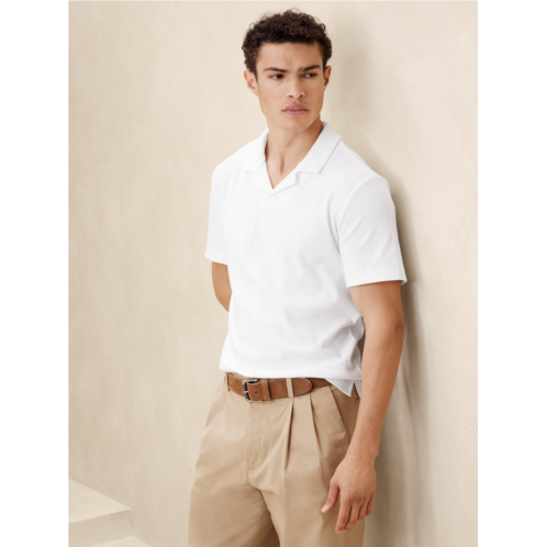 bananarepublic Variegated Ribbed Polo