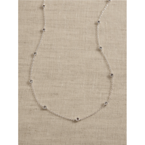 bananarepublic Delicate Cubic Zirconia Necklace