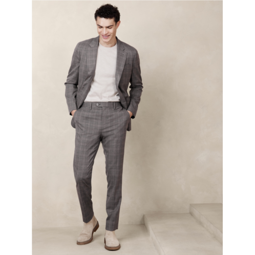 bananarepublic Tailored-Fit Glen Plaid Suit Trouser