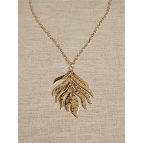 bananarepublic Leaf Pendant Necklace | Aureus + Argent