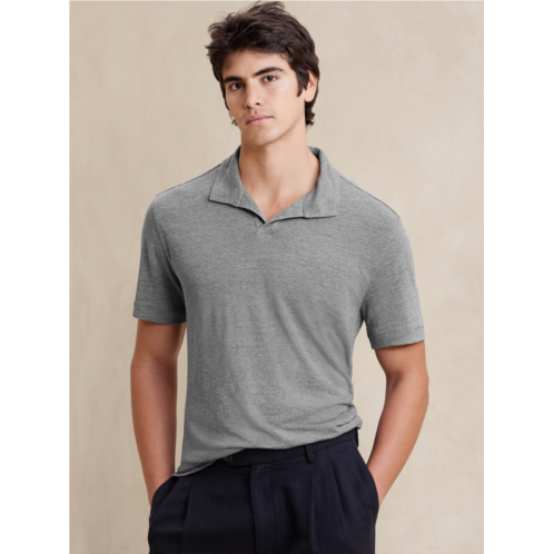 bananarepublic Linen-Blend Polo