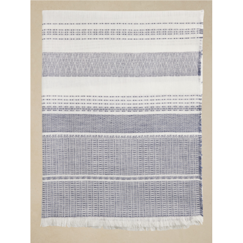 bananarepublic Textured Cotton-Linen Scarf