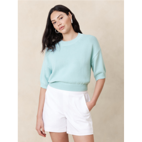 bananarepublic Chunky Pullover Cropped Sweater