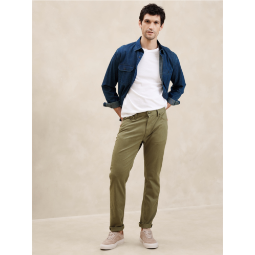 bananarepublic Slim Linen-Blend Five Pocket Pant