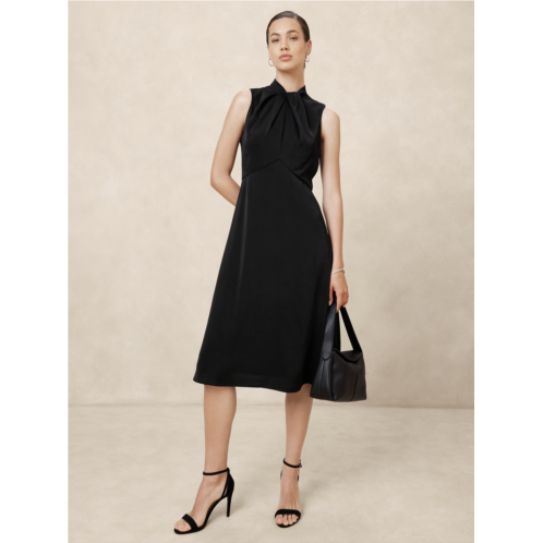 bananarepublic Silky Crepe Midi Dress