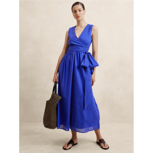 bananarepublic Voile Wrap-Waist Maxi Dress