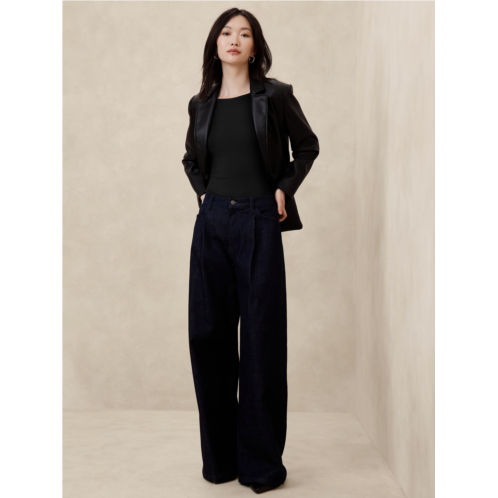 bananarepublic Soft Stretch Cap-Sleeve Bodysuit