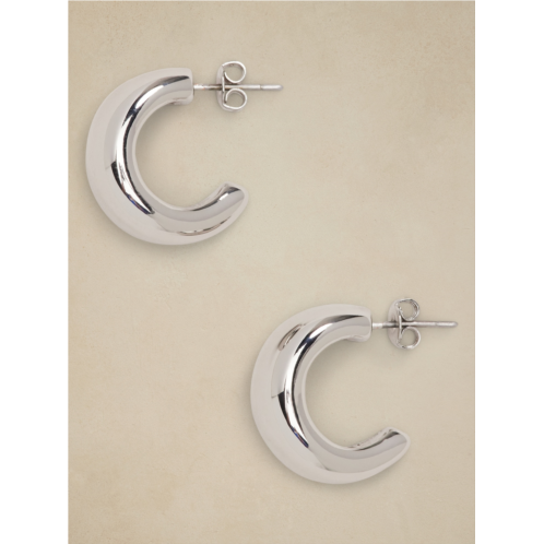 bananarepublic Chubby Curve Hoop Earrings