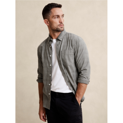 bananarepublic Slim Lightweight Flannel Shirt