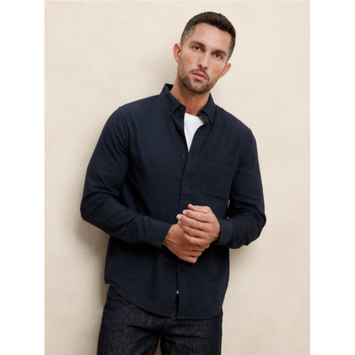 bananarepublic Slim Lightweight Flannel Shirt