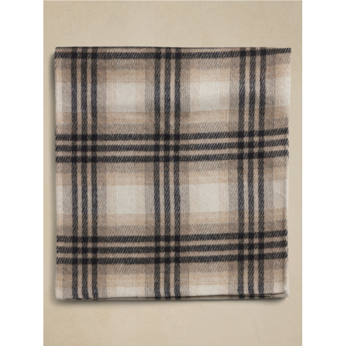 bananarepublic Plaid Double Faced Scarf