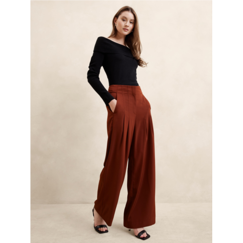 bananarepublic Ultra High-Rise Wide-Leg Pant