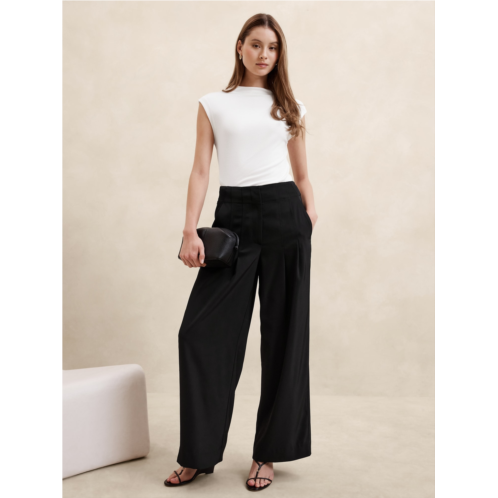 bananarepublic Ultra High-Rise Wide-Leg Pant