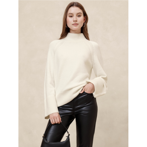 bananarepublic Cozy Mock-Neck Sweater