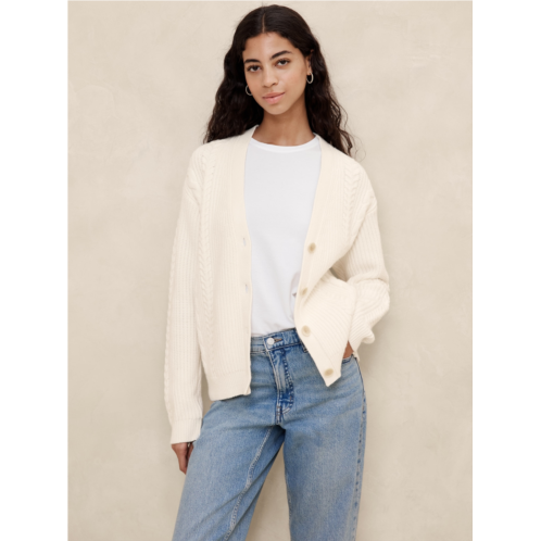 bananarepublic Cable Cardigan