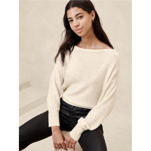 bananarepublic Asymmetrical Sequin Sweater