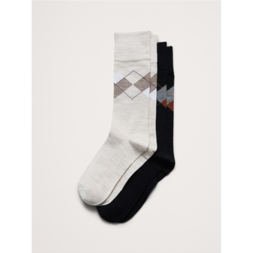 Bananarepublic Breathe Merino Sock 2-Pack