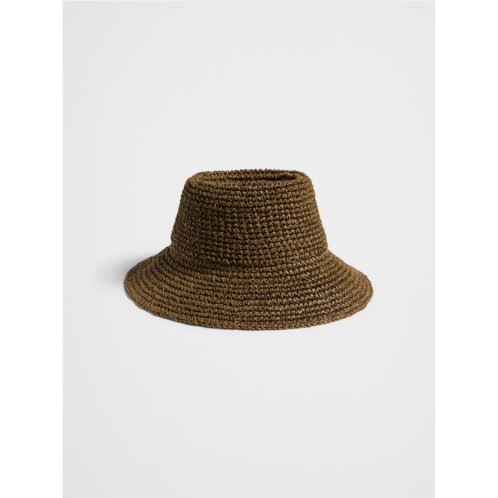 bananarepublic Straw Bucket Hat