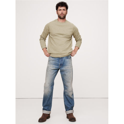 Bananarepublic Slub Double-Knit Crew-Neck T-Shirt