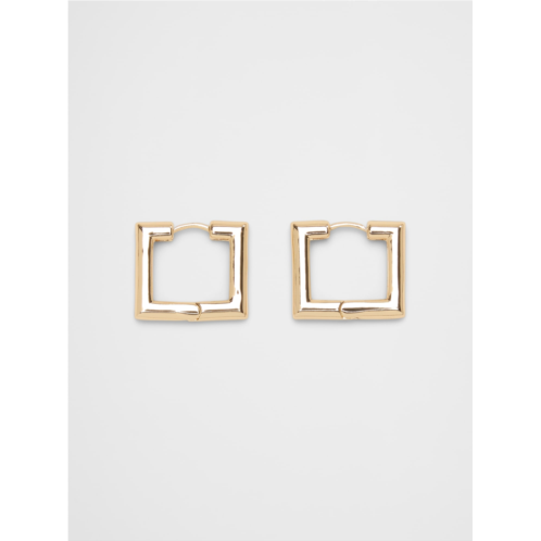 bananarepublic Square Huggie Earrings