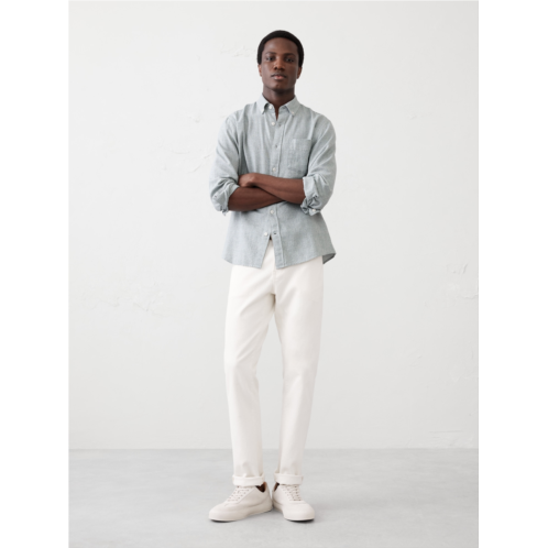 bananarepublic Slim Softwash Melange Shirt