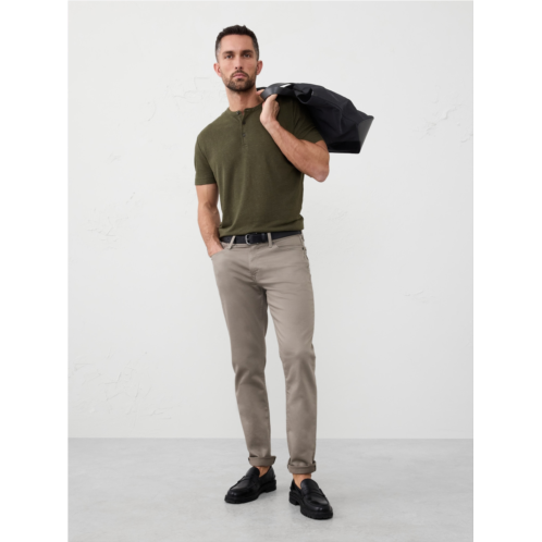 bananarepublic Linen-Blend Henley
