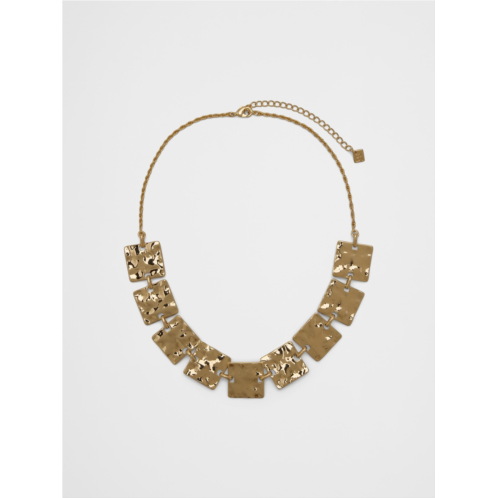 bananarepublic Hammered Square Necklace