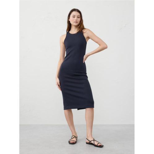 bananarepublic Racer-Neck Knit Midi Dress