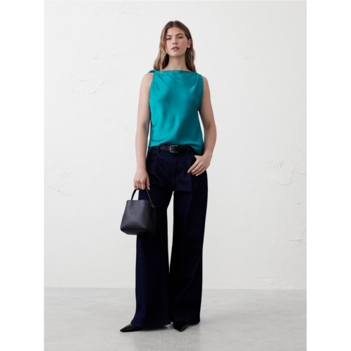 bananarepublic Ruched-Shoulder Top