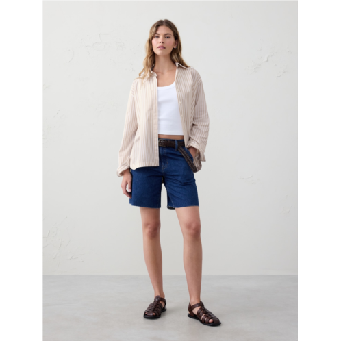 bananarepublic Oversized Cotton Shirt