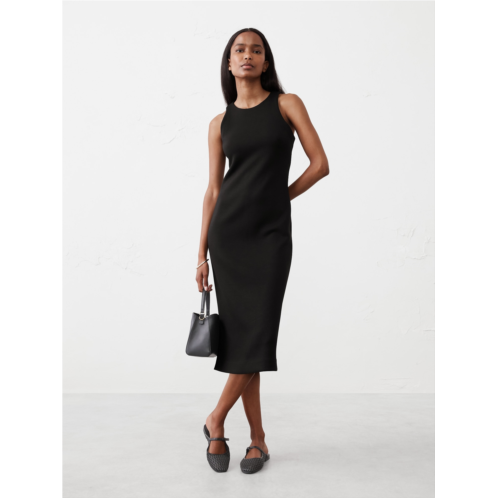 bananarepublic Racer-Neck Knit Midi Dress