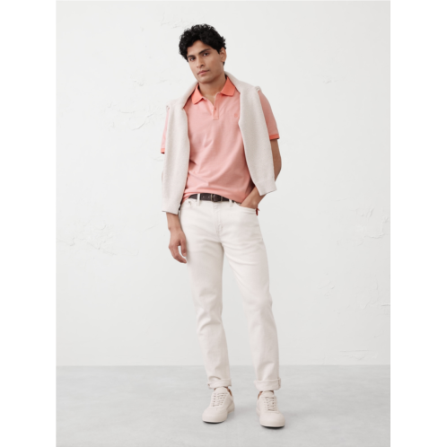 bananarepublic Slim Cotton Pique Polo