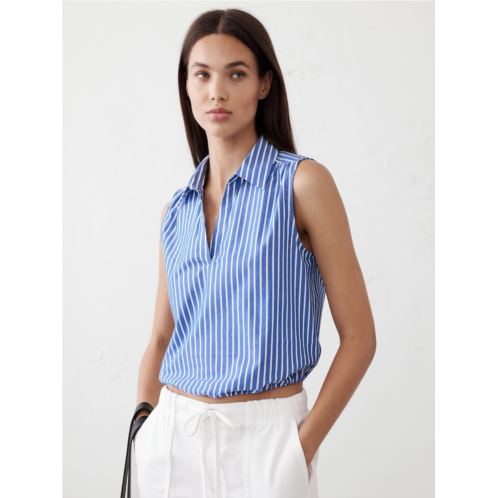 bananarepublic Poplin Collared Top
