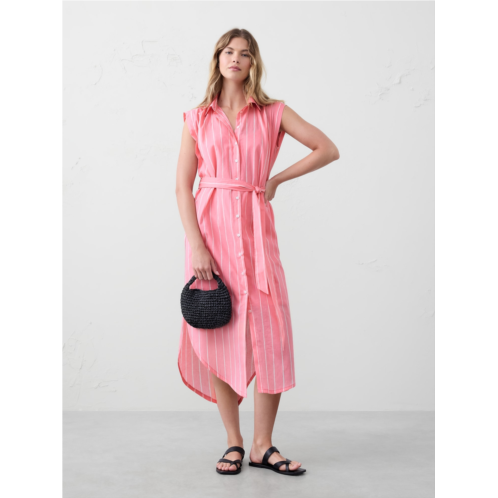 bananarepublic Voile Midi Shirtdress