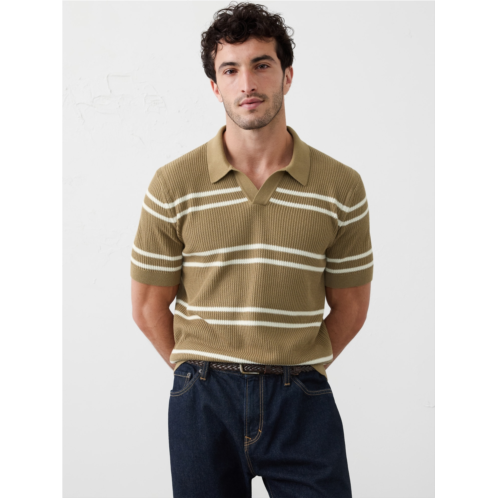 bananarepublic Refined Johnny-Collar Polo